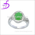 2015 hot design Jade silver ring jade wedding ring jade ring silver 925